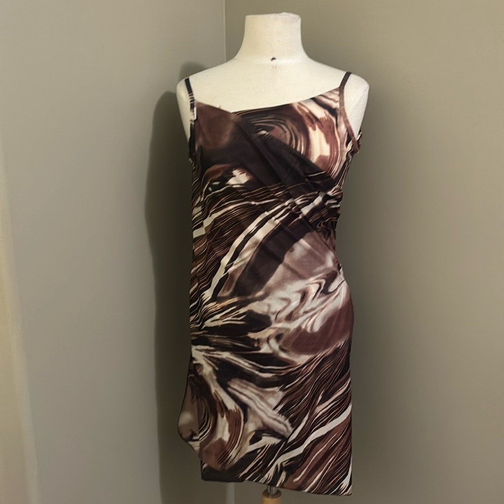 Swim Wrap Cover Up Brown O/S